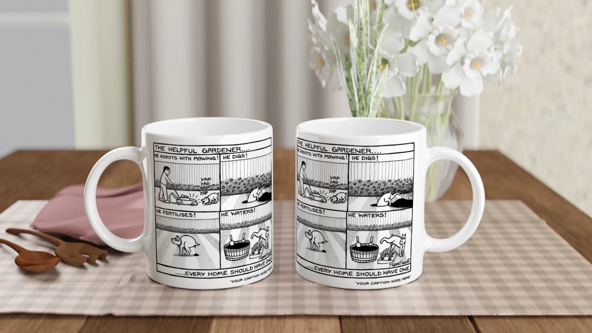 The Helpful Gardener - Mug