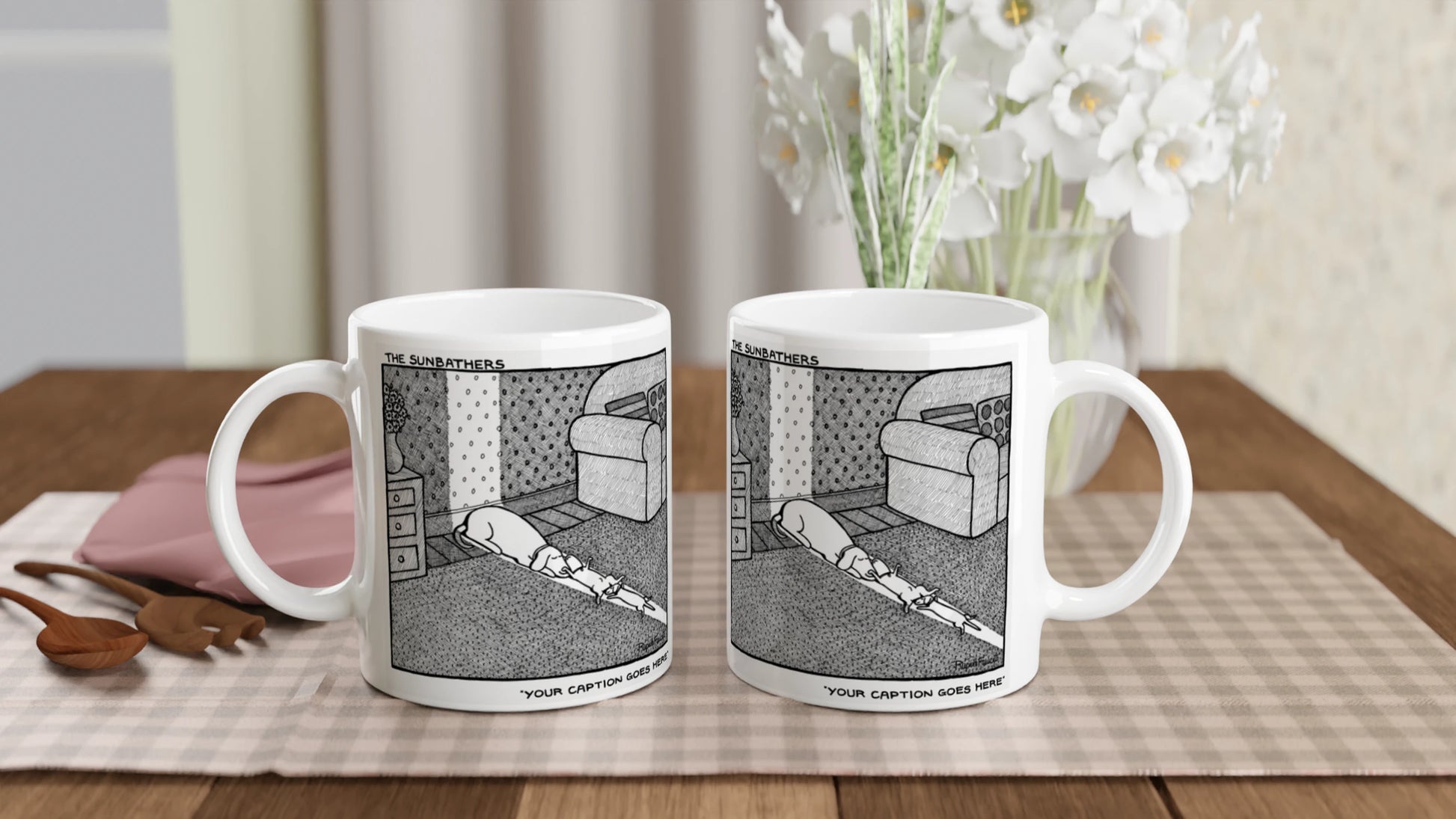The Sunbathers - Mug