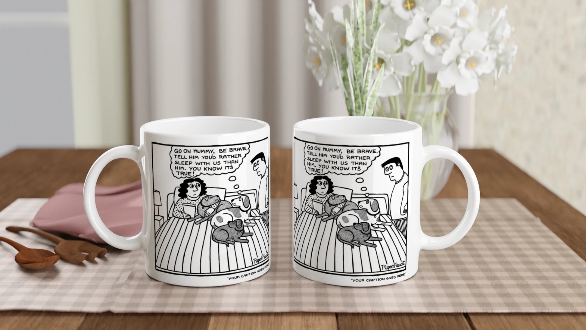 Go On Mummy, Be Braveâ€¦ - Mug