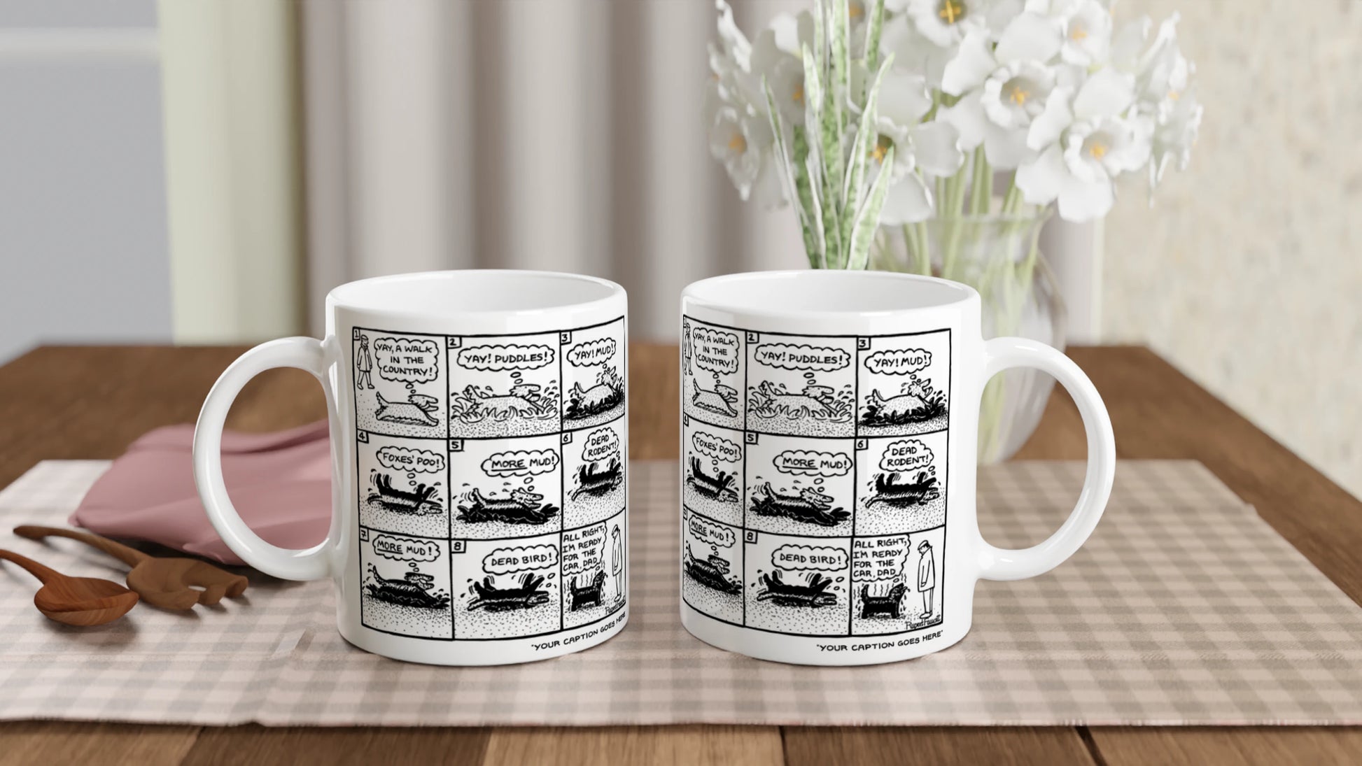 Yay, A Walk In The Country - Mug