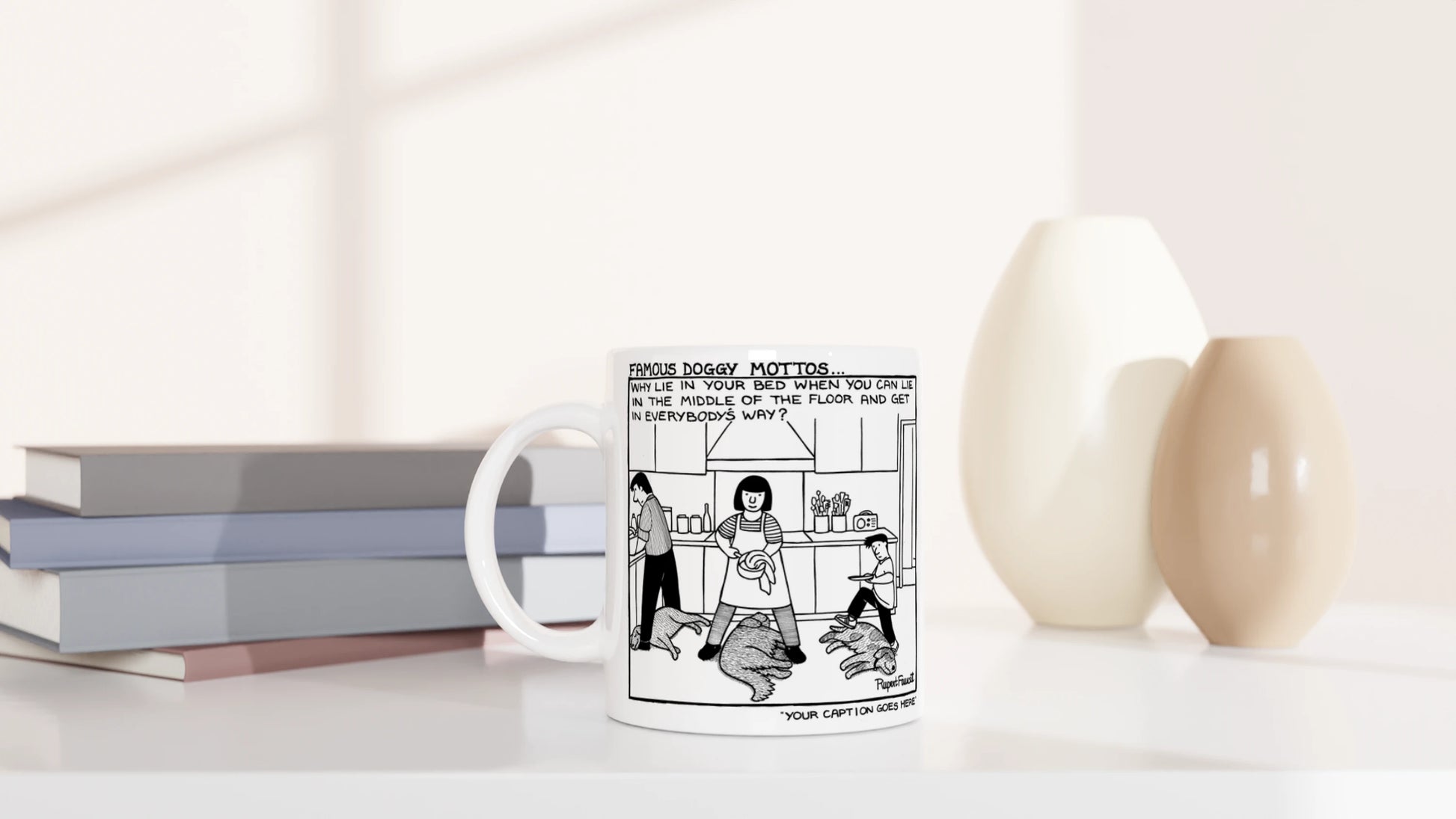 Famous Doggy Mottos - Mug