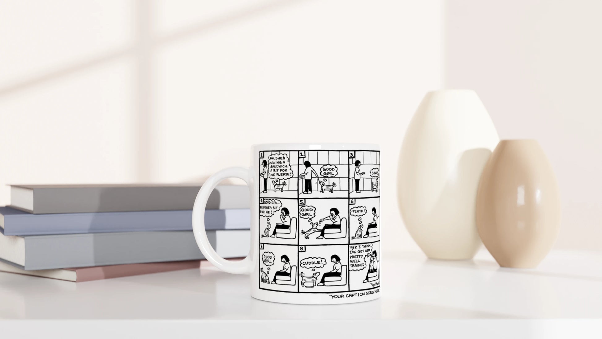 The Well Trained Human - Mug