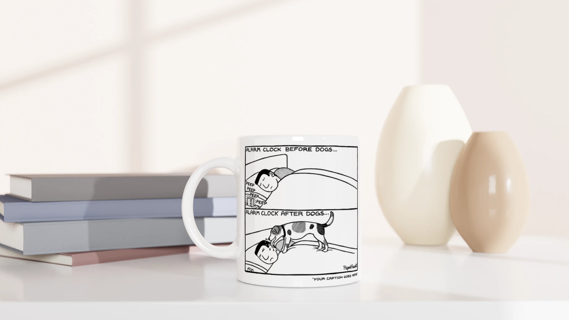 Alarm Clock Before Dogs - Mug
