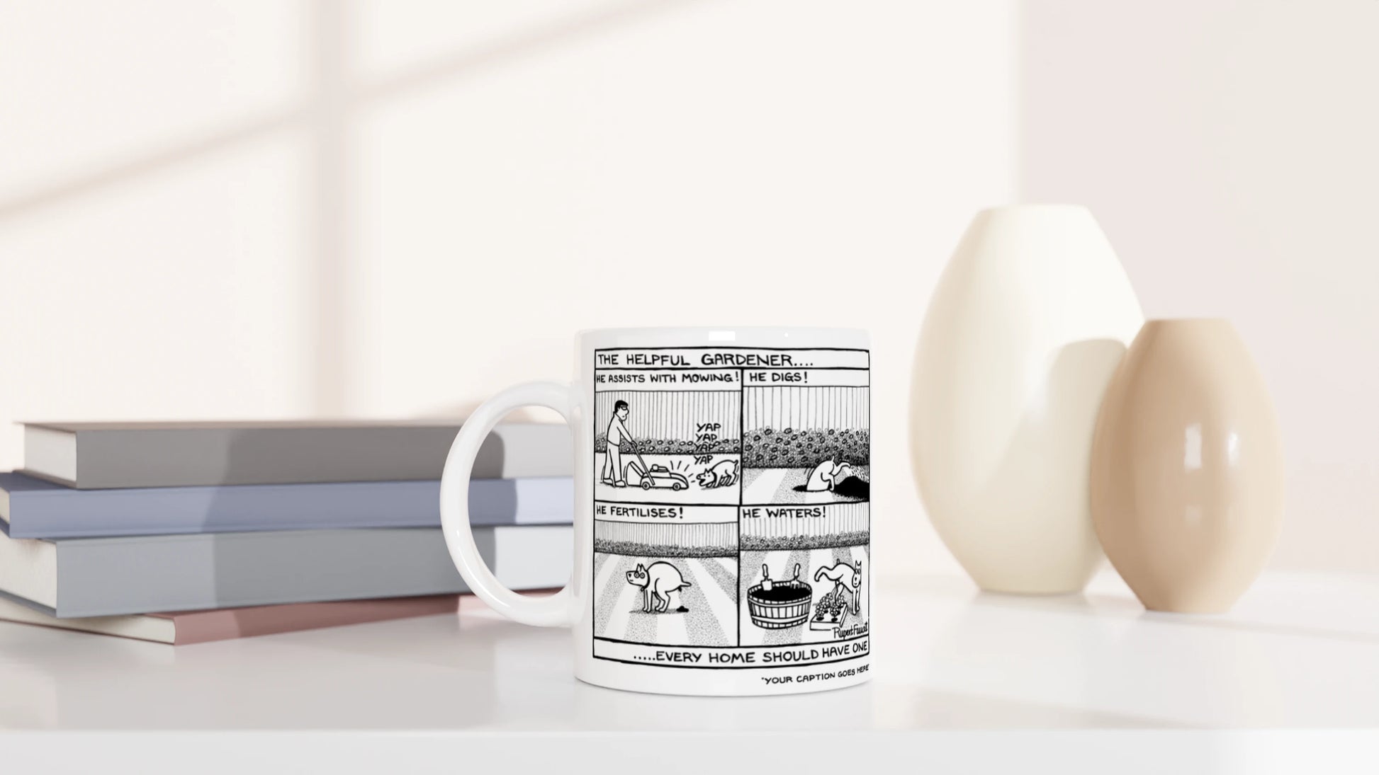 The Helpful Gardener - Mug