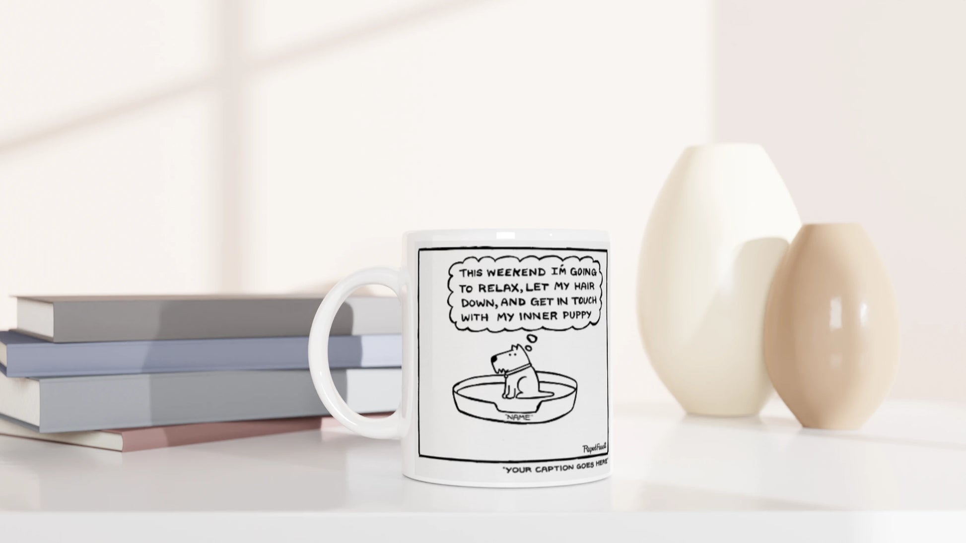 Get In Touch With My Inner Puppy - Mug