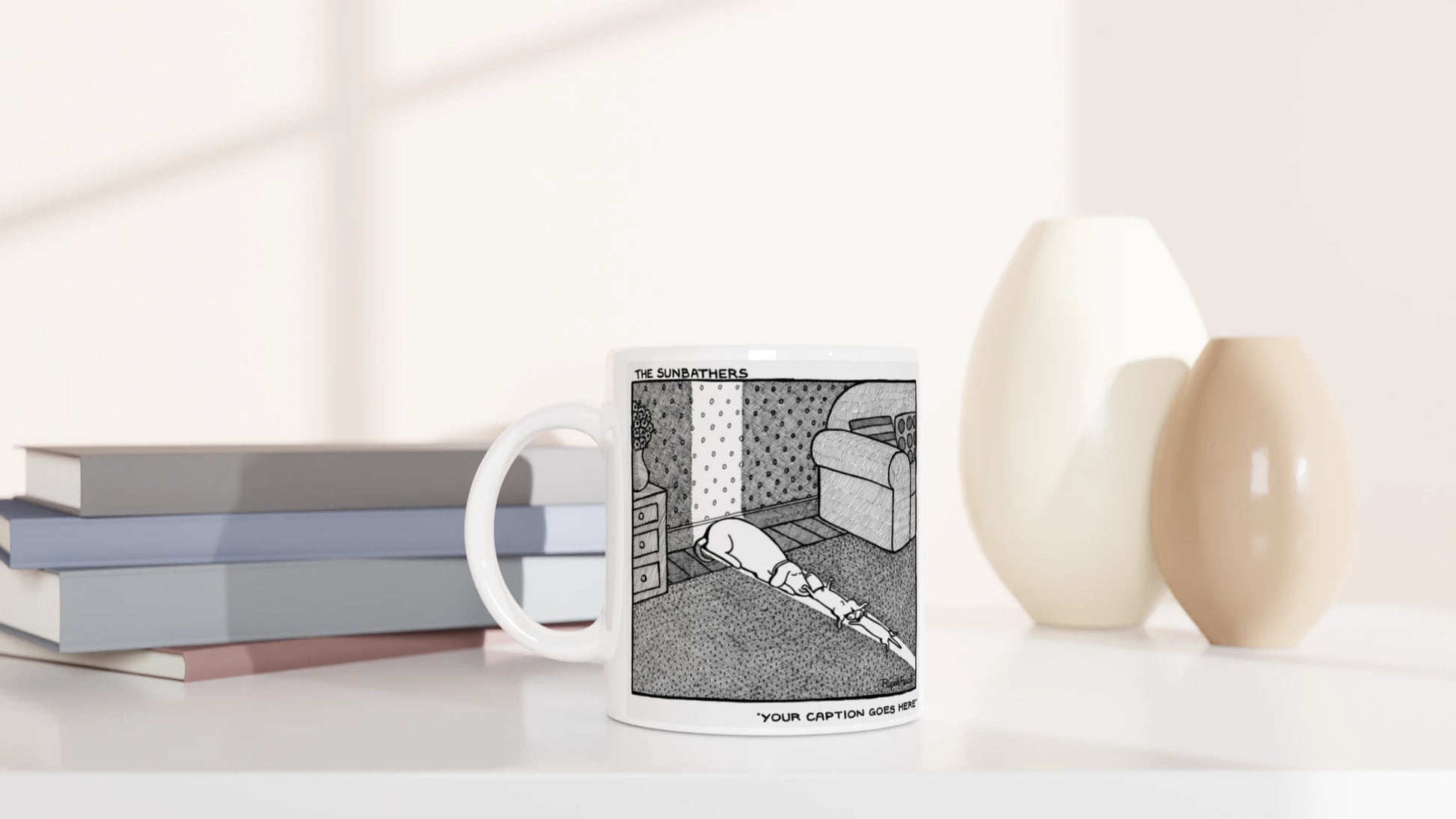 The Sunbathers - Mug