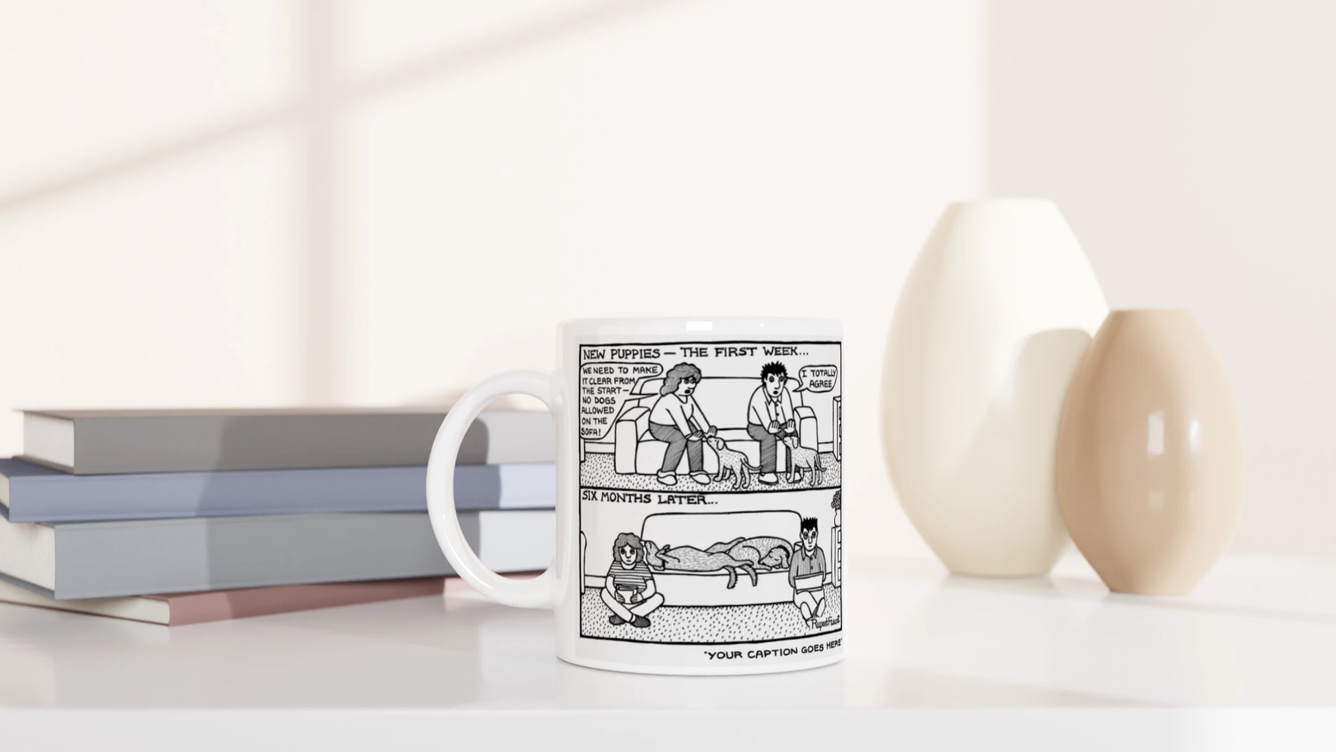 New Puppies: The First Week - Mug