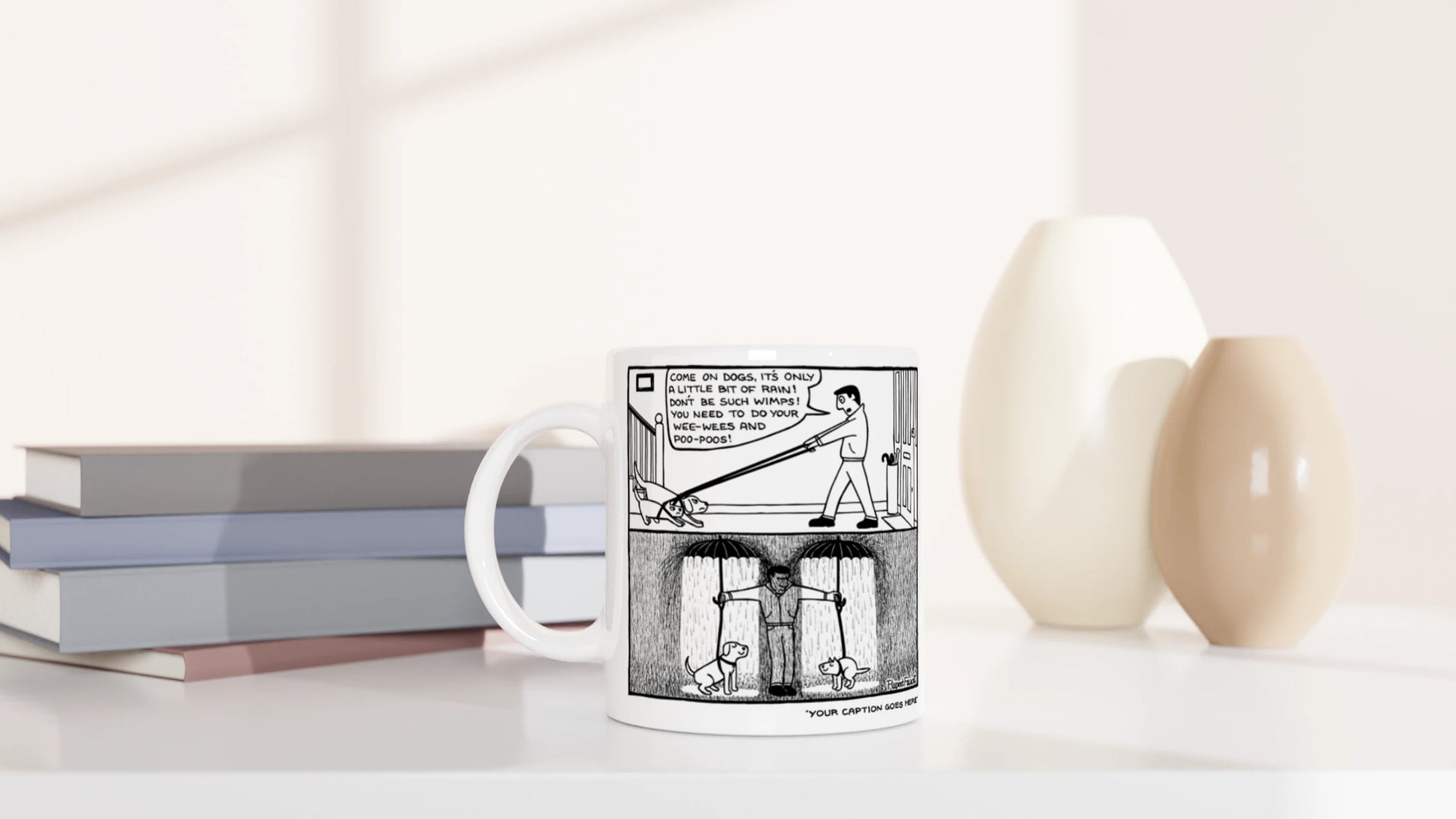 It's Only A Little Bit Of Rain - Mug