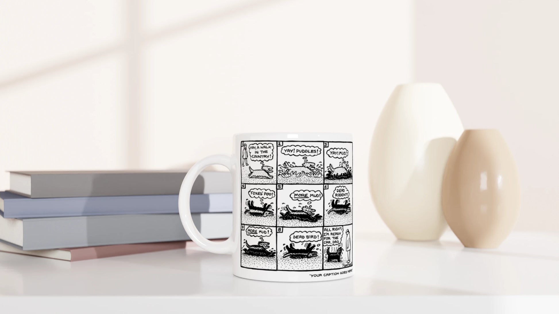 Yay, A Walk In The Country - Mug
